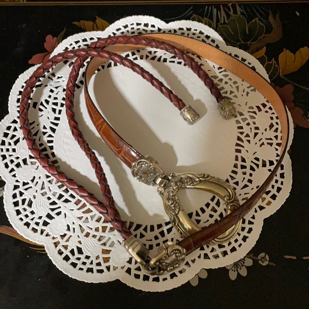 A pretty belt for either western jeans or a cotton dress!